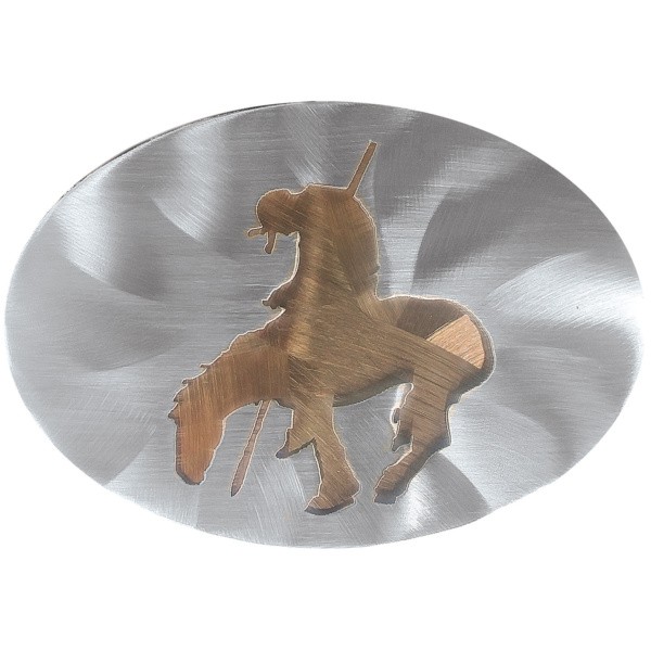 End of Trail Cutout Large Oval Belt Buckle|150