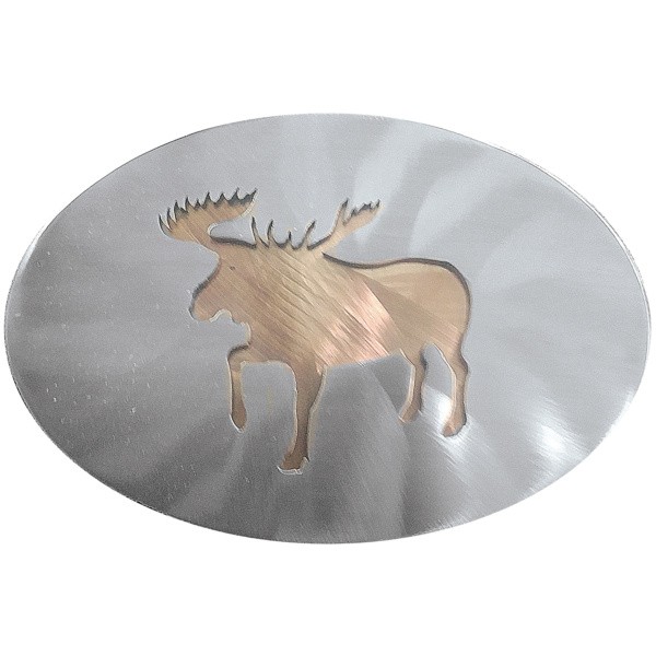 New Model Moose Cutout Belt Buckle|200-NM LO|201-NM MOA
