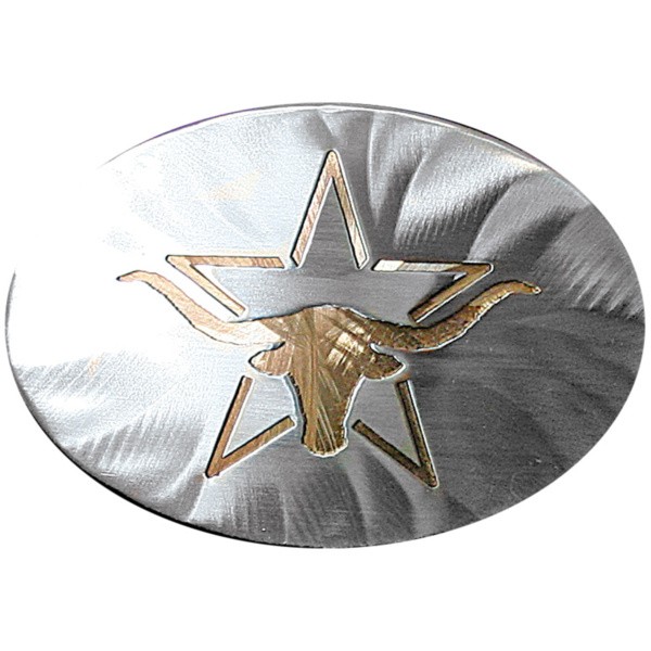 Longhorn Steer with Star Belt Buckle|500-LO|501-MOA