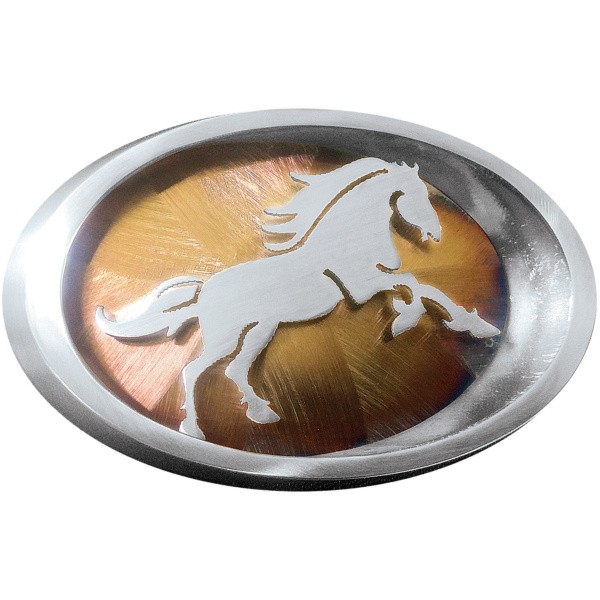 Rearing Horse 2" Pipe Ring Belt Buckle|603